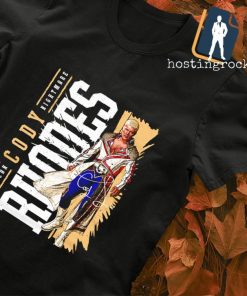 Cody Rhodes vertical American Nightmare signature shirt