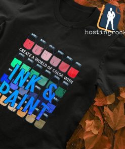 Ink & Paint create a world of color with shirt