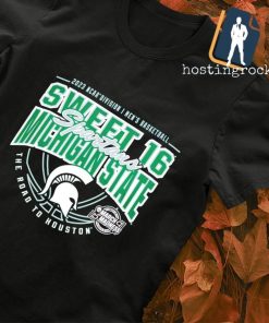 Michigan State Spartans Sweet 16 NCAA Division I Men's Basketball 2023 shirt