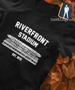 Riverfront Stadium Est. 1970 shirt