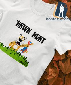 Hawk hunt 8-bit shirt