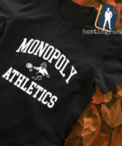 Monopoly Athletics logo shirt
