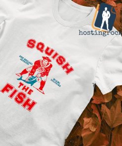 New England Patriots and miami dolphins squish the fish shirt