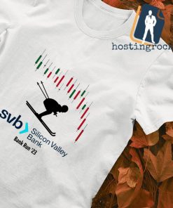 Skiing Svb Silicon Valley Bank Run '23 shirt
