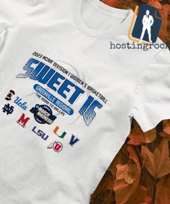Sweet 16 NCAA Division I Women's Basketball the road to Dallas 2023 shirt