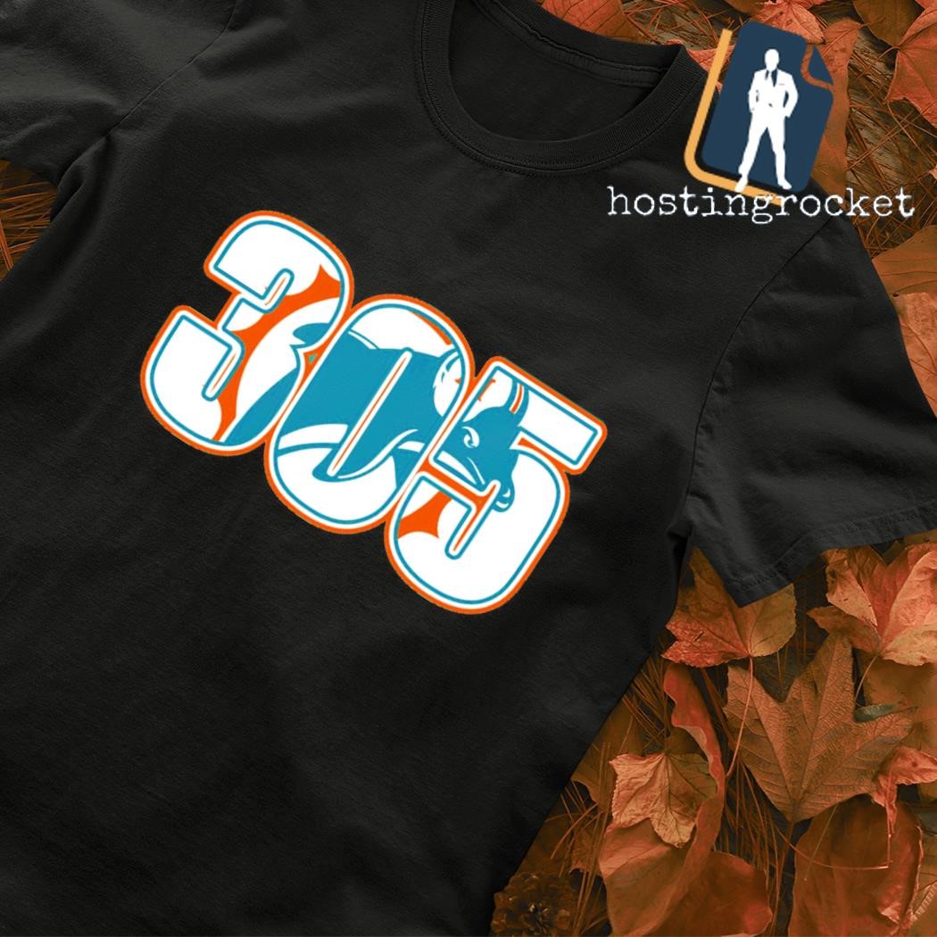 Miami Dolphins 305 shirt - Dalatshirt