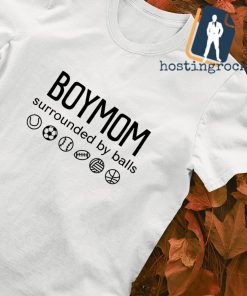 BoyMom surrounded by balls T-shirt