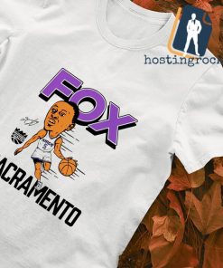 De'aaron Fox Sacramento Kings signature shirt