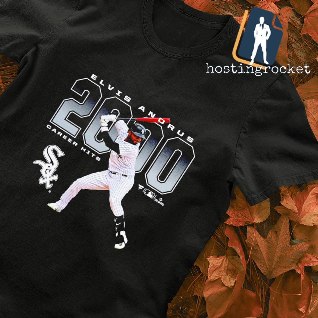 Elvis Andrus Chicago White Sox Career 2000 Hits shirt, hoodie, sweater,  long sleeve and tank top