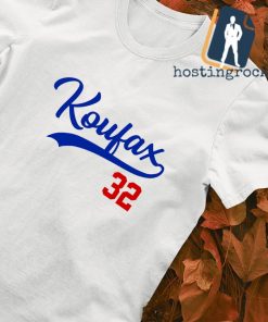 Koufax 32 Los Angeles Dodgers shirt