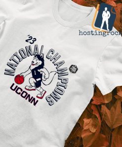 UConn Huskies mascot NCAA Division I Men’s Basketball National Champions 2023 shirt