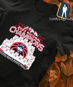 UConn Huskies National Champions NCAA 2023 Division I Men’s Basketball jerseys shirt