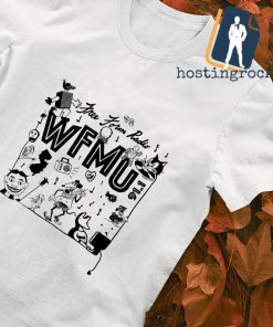 WFMU Free form radio mash up shirt