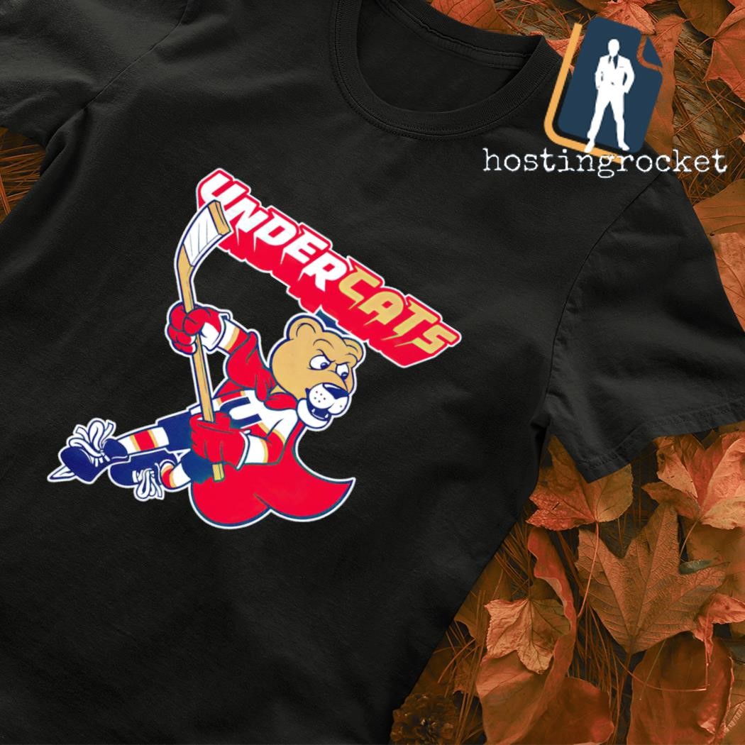 Undercats Florida Panthers mascot hockey shirt