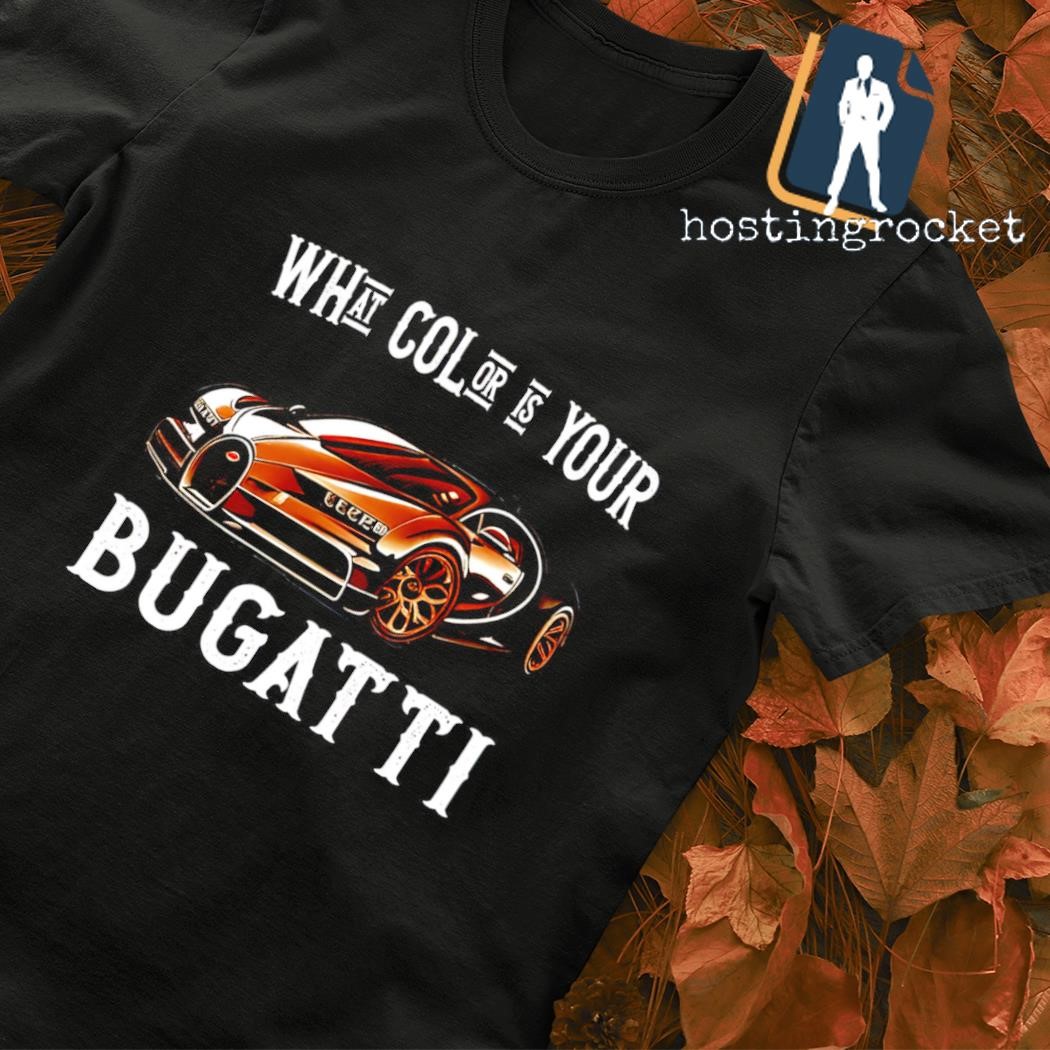 What color is your Bugatti shirt