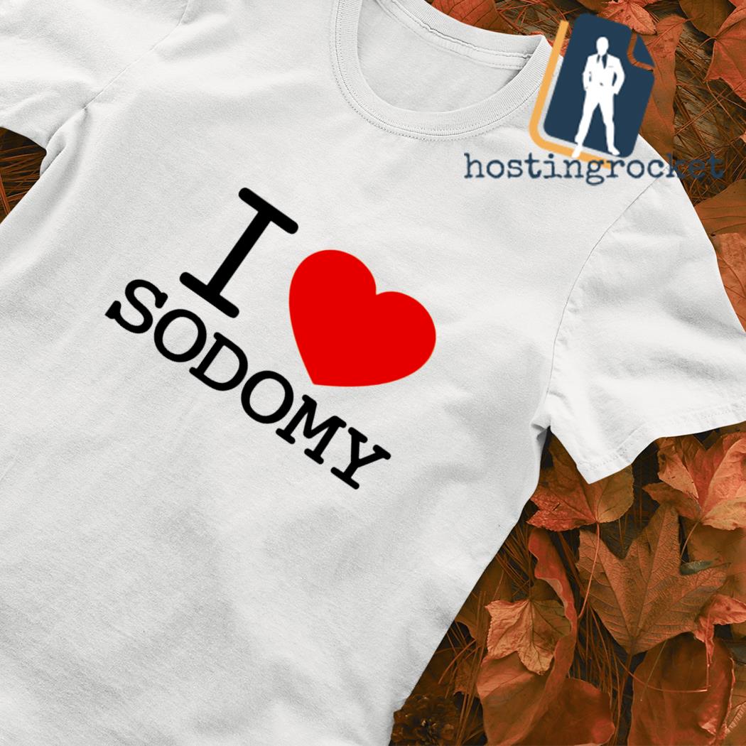 Dorian Electra I Love Sodomy shirt