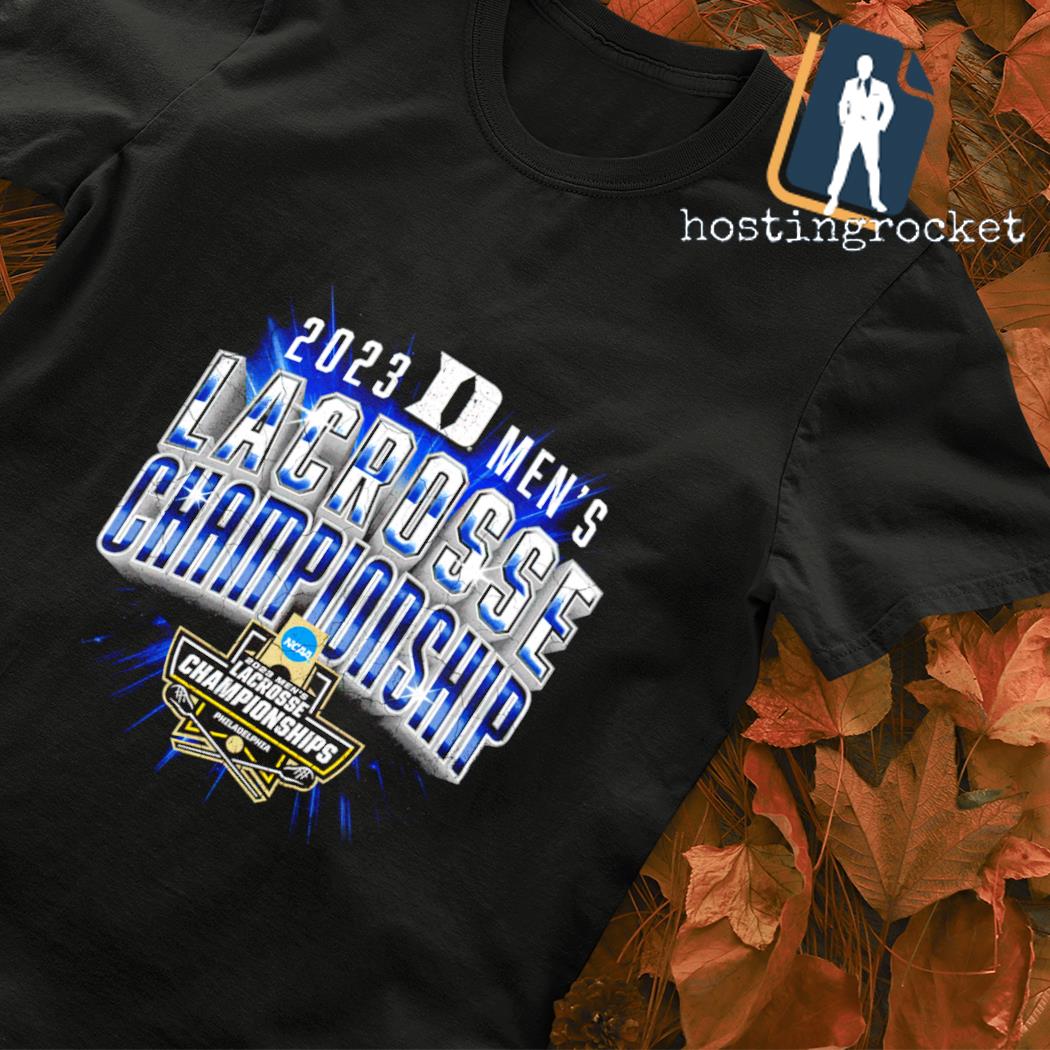 Duke 2023 NCAA Men's Lacrosse Championship final four shirt