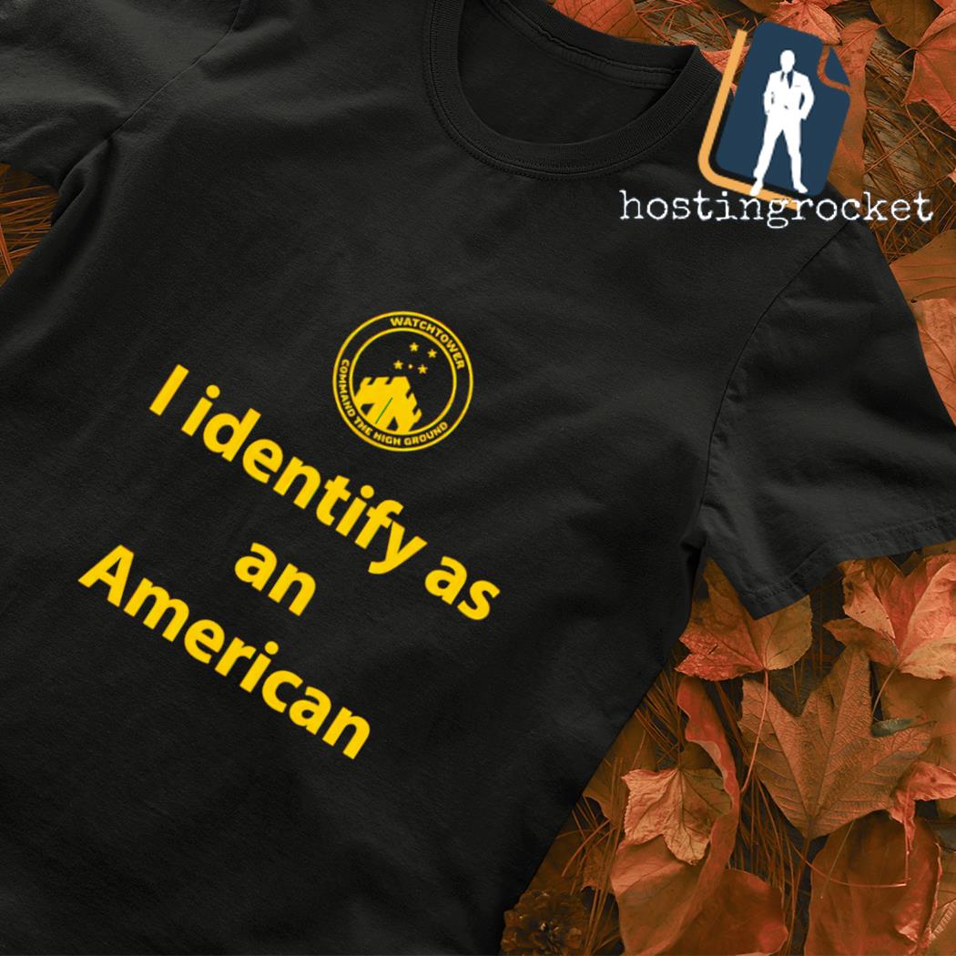 I identify as an American shirt