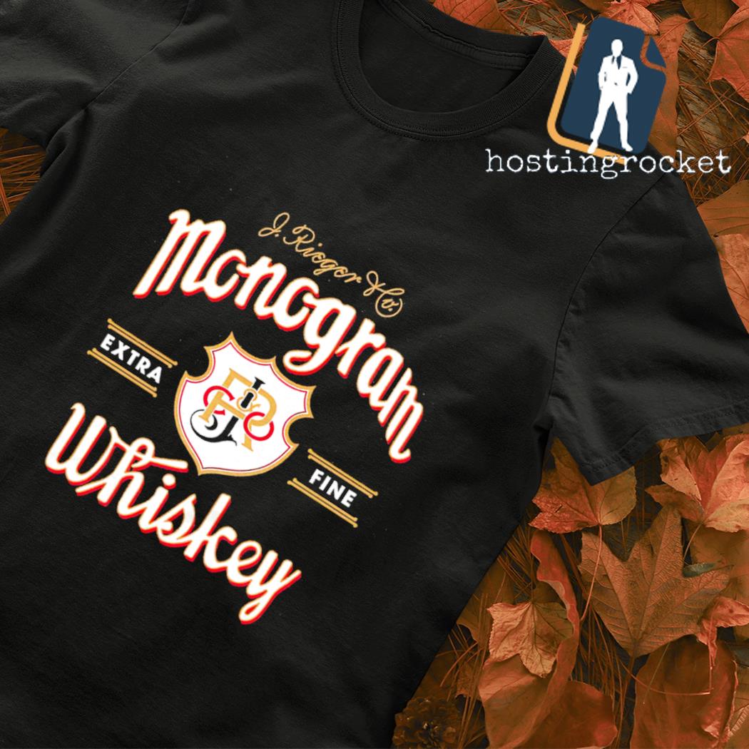 J Rieger Monogram Whiskey extra fine shirt