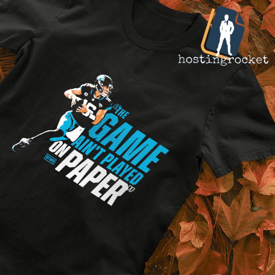 Jacksonville Jaguars the game ain't player on Paper shirt