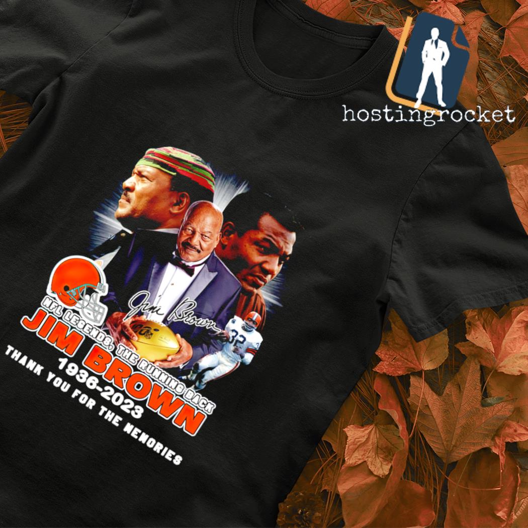 1936 2023 jim brown NFL in memory of signature T-shirt, hoodie, sweater,  long sleeve and tank top