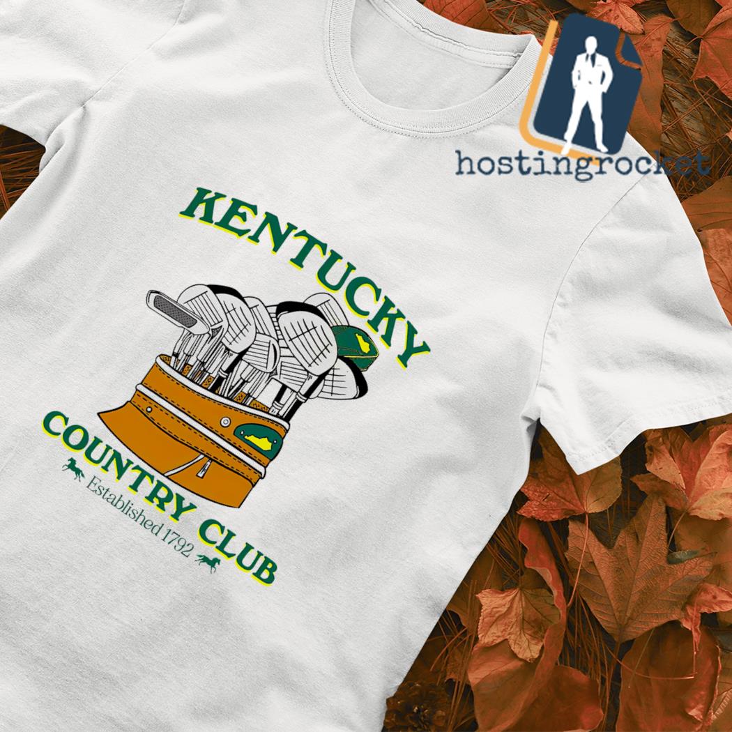 Kentucky Country Club established 1792 shirt