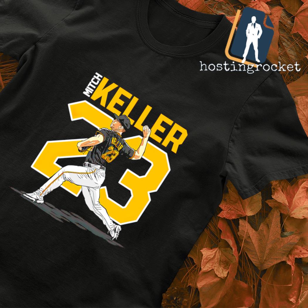 Mitch Keller 23 player baseball shirt