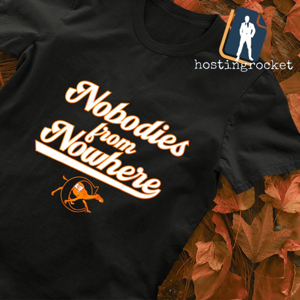 Nobodies from Nowhere Campbell Baseball shirt
