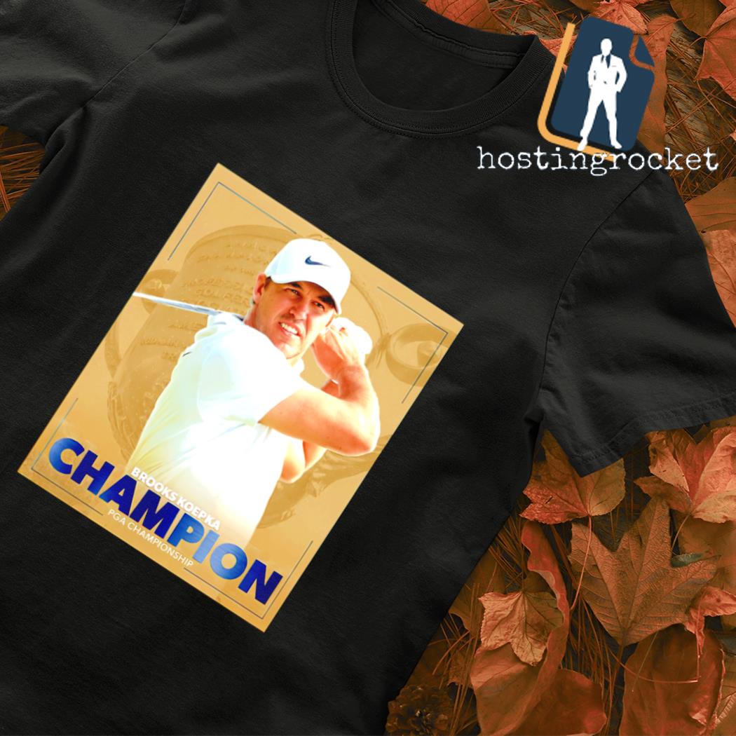 PGA Tour Brooks Koepka Champion Pga Championship shirt