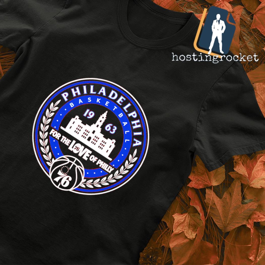 Philadelphia 76ers for the love of Philly City Hall shirt
