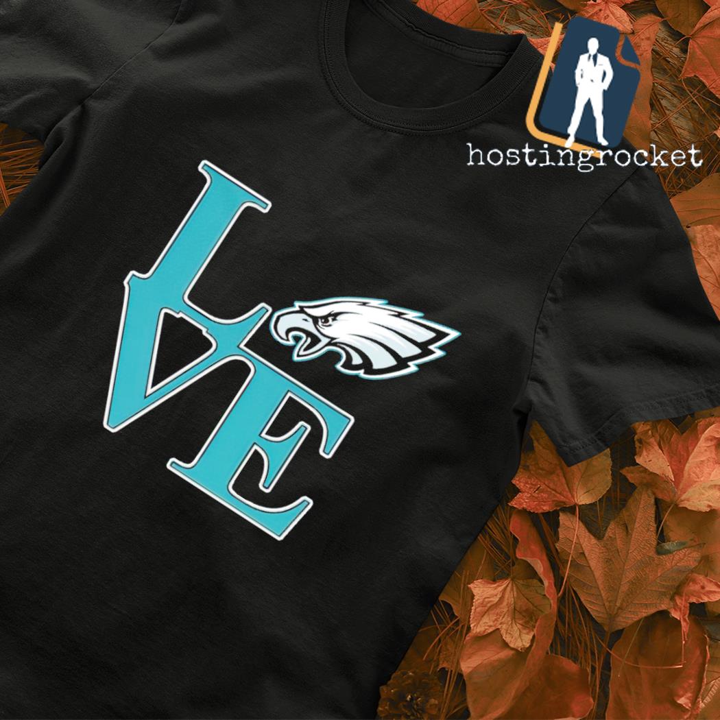 Philadelphia Eagles LOVE logo shirt