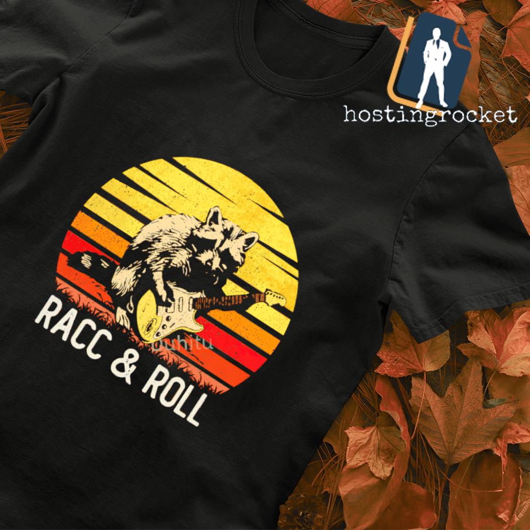 Racc and Roll vintage shirt