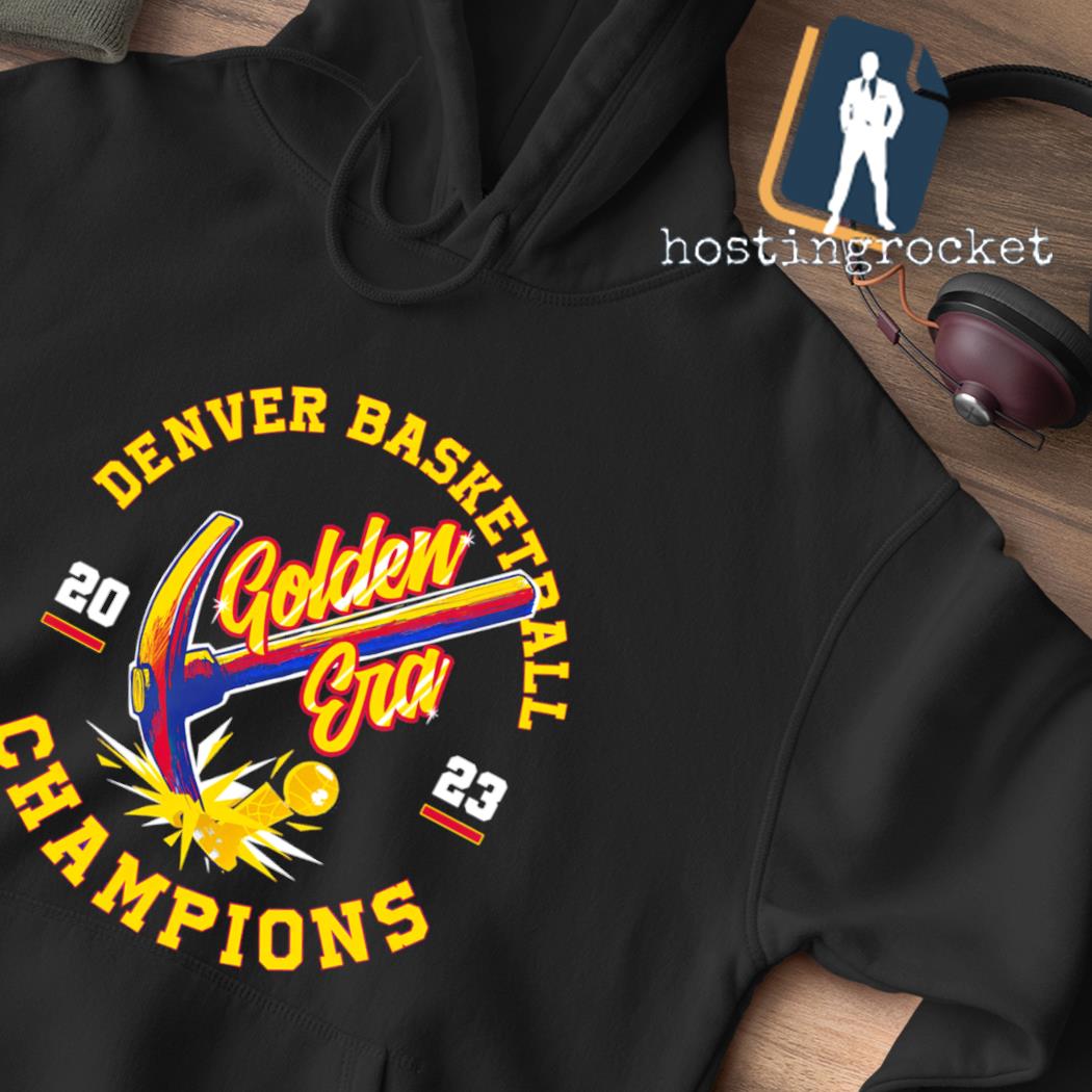 Cheap Golden Era Logo Basketball Denver Nuggets Championship T Shirt,  hoodie, sweater, long sleeve and tank top