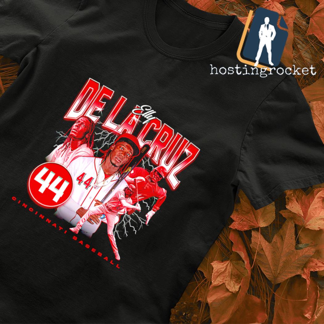 Elly De La Cruz 44 Cincinnati Reds baseball Vintage T-shirt, hoodie, sweater,  long sleeve and tank top