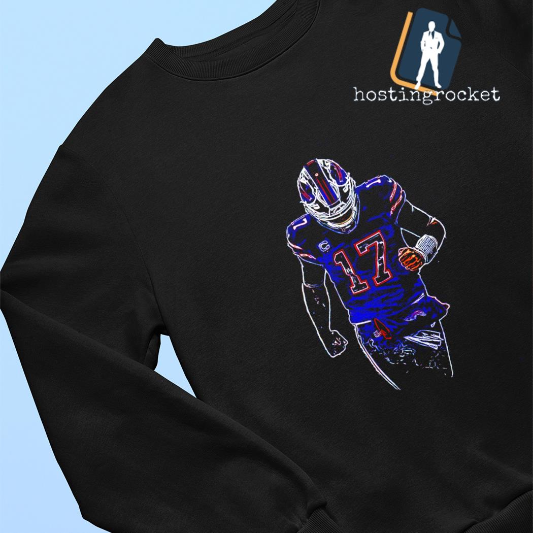 Official Josh allen neon buffalo Football T-shirt, hoodie, tank top,  sweater and long sleeve t-shirt