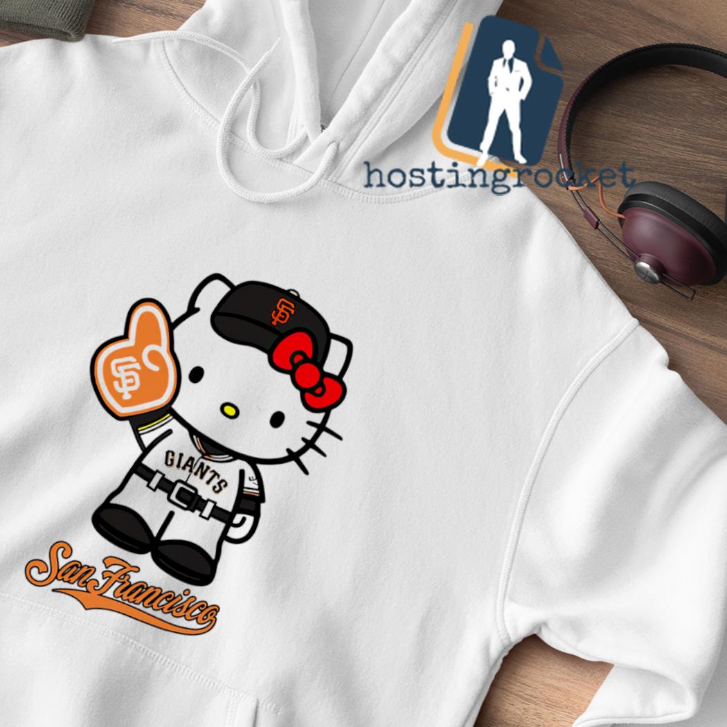 Logo San francisco giants hello kitty baseball shirt, hoodie, sweater, long  sleeve and tank top