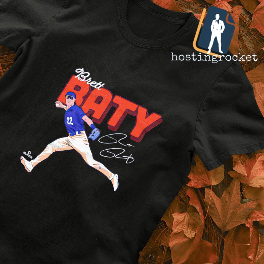 Brett Baty 22 New York Mets baseball signature 2023 Vintage shirt, hoodie,  sweater, long sleeve and tank top