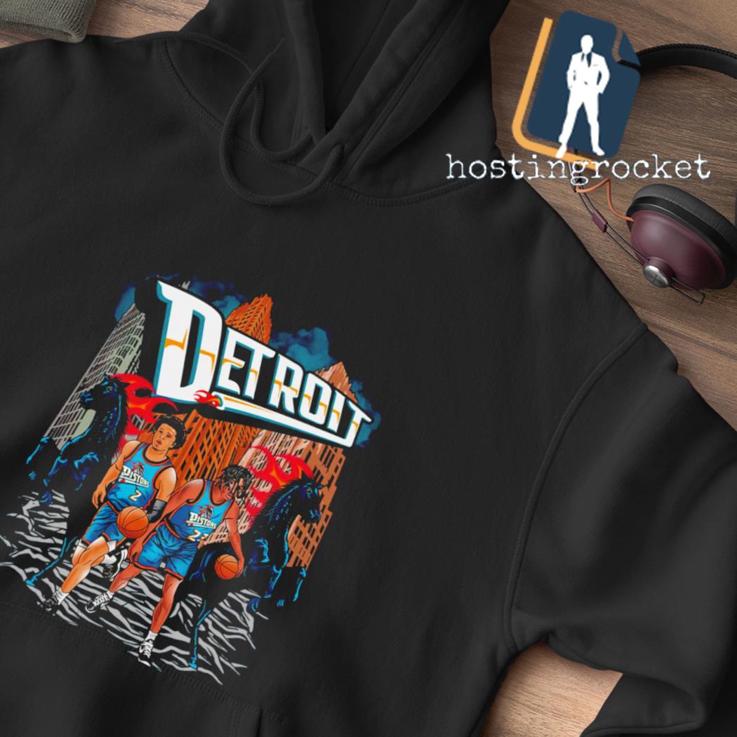 Detroit Pistons Cade Cunningham and Jaden Ivey shirt, hoodie, sweater, long  sleeve and tank top