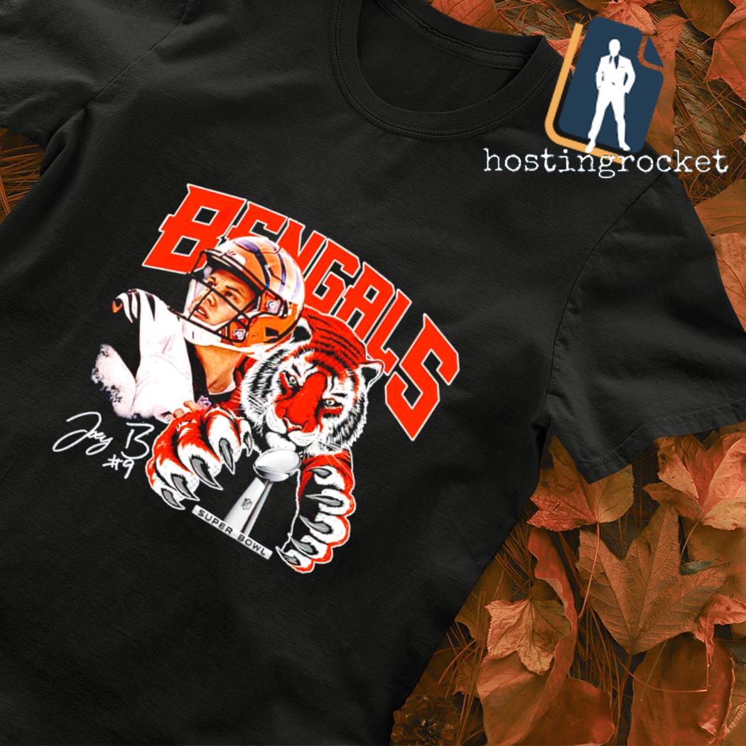 Cool Joe Burrow Tee Funny Cincinnati Bengals Shirts - Happy Place for Music  Lovers