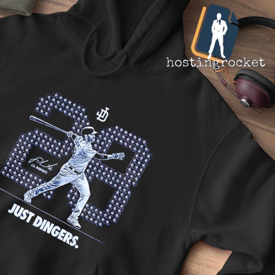 J. D. Martinez Los Angeles Dodgers just Dingers 2023 T-shirt, hoodie,  sweater, long sleeve and tank top