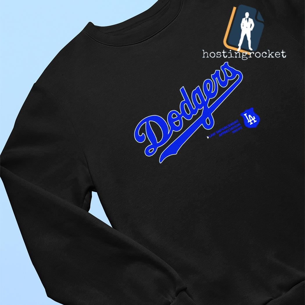 Dodgers Law Enforcement Appreciation Night Shirt, Hoodie, Women