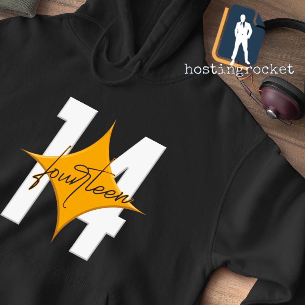 Fourteen 14 Pittsburgh Steelers shirt, hoodie, sweater, long sleeve and  tank top