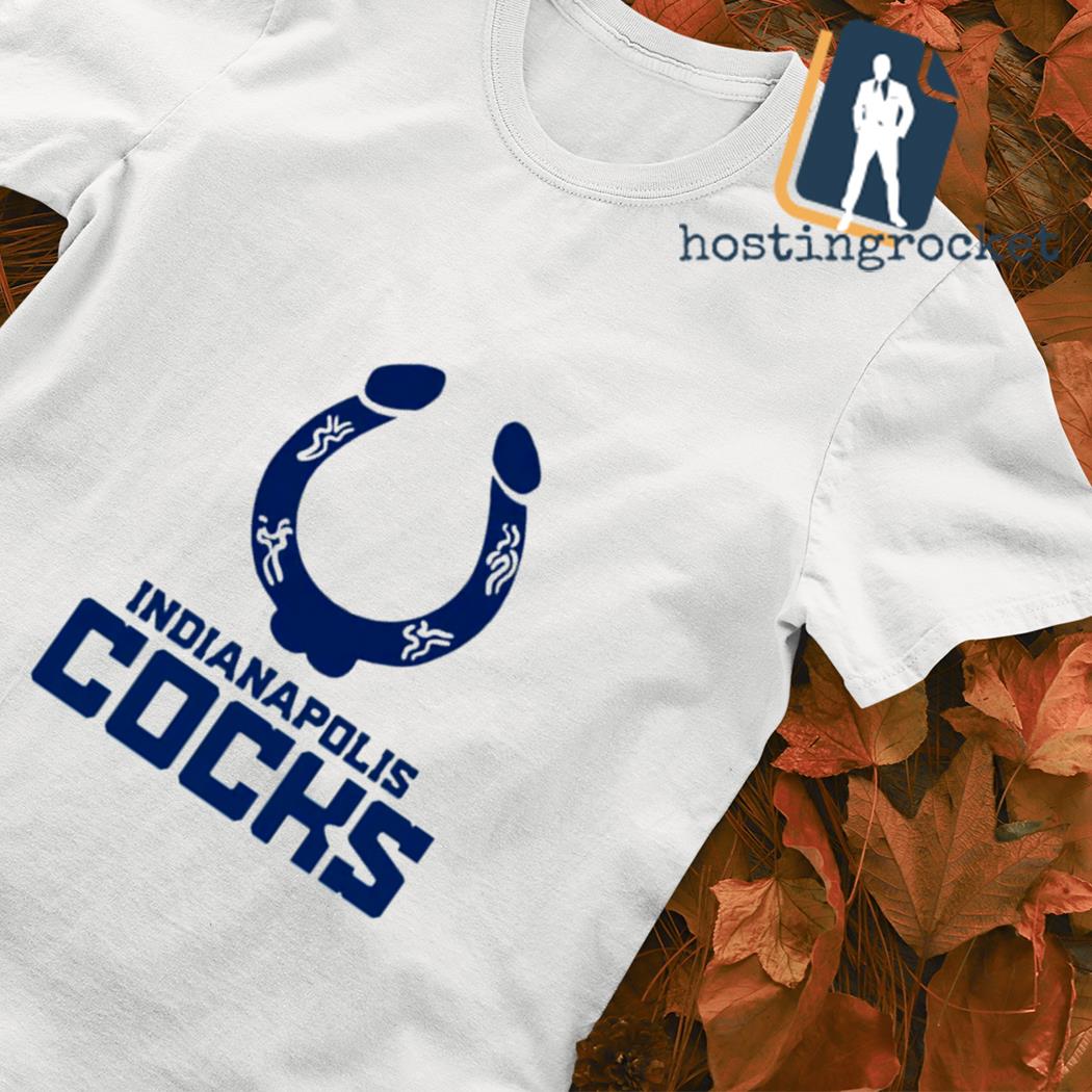 Indianapolis Cocks Indianapolis Colts parody football shirt