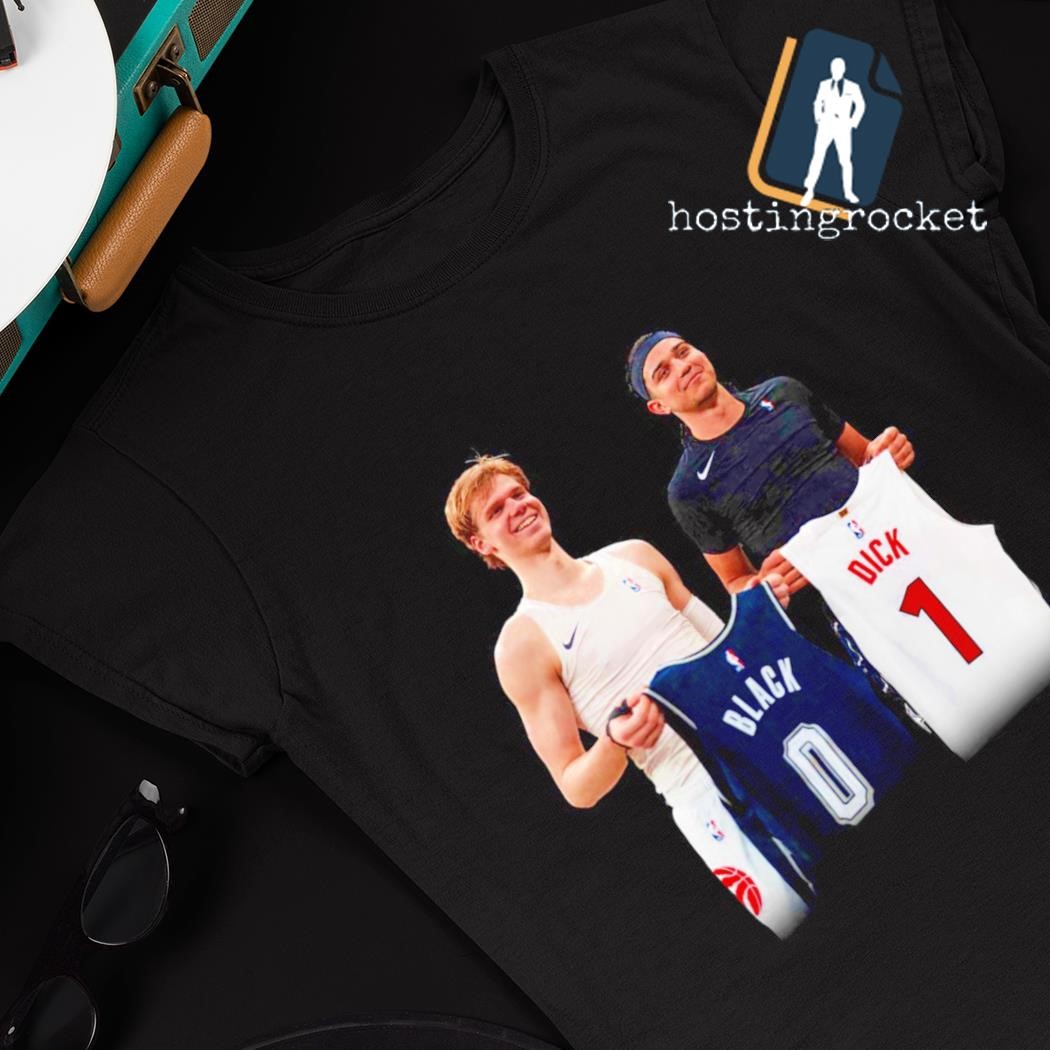 Gradey Dick and Anthony Black jersey swap shirt, hoodie, sweater, long  sleeve and tank top