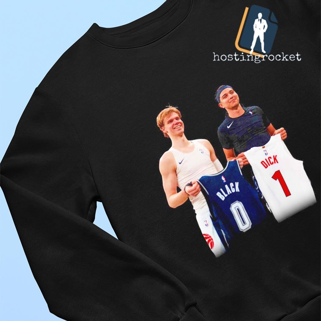 Gradey Dick and Anthony Black jersey swap shirt, hoodie, sweater, long  sleeve and tank top