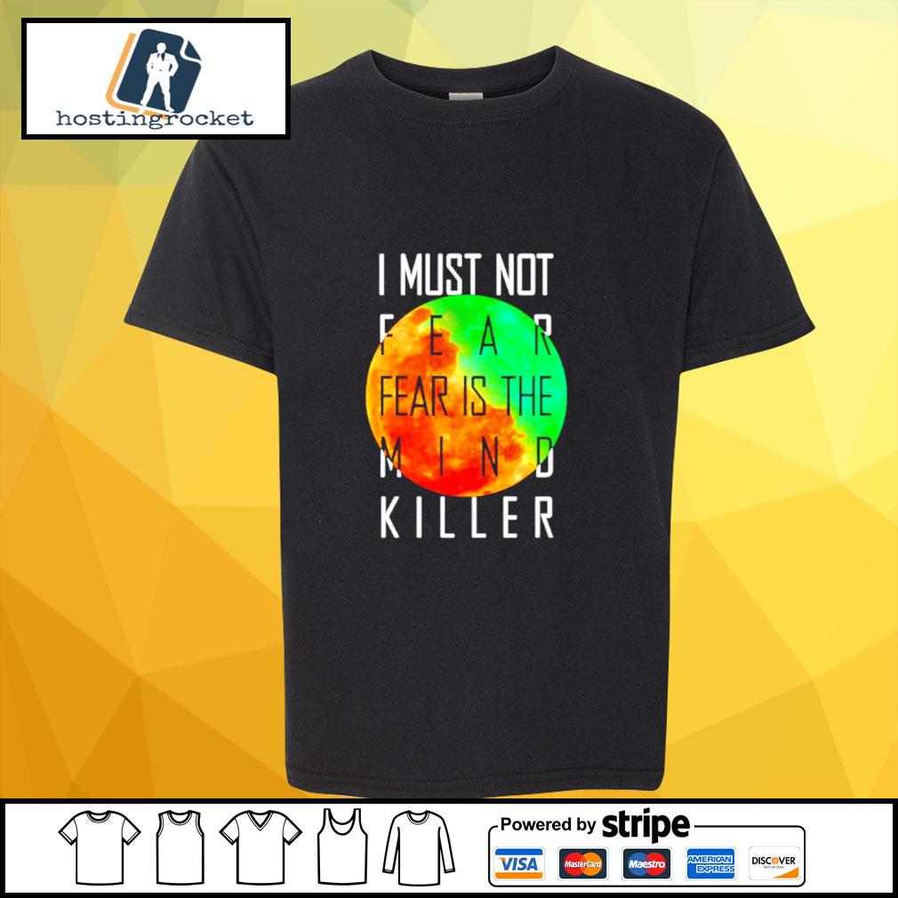 fear is the mind killer shirt