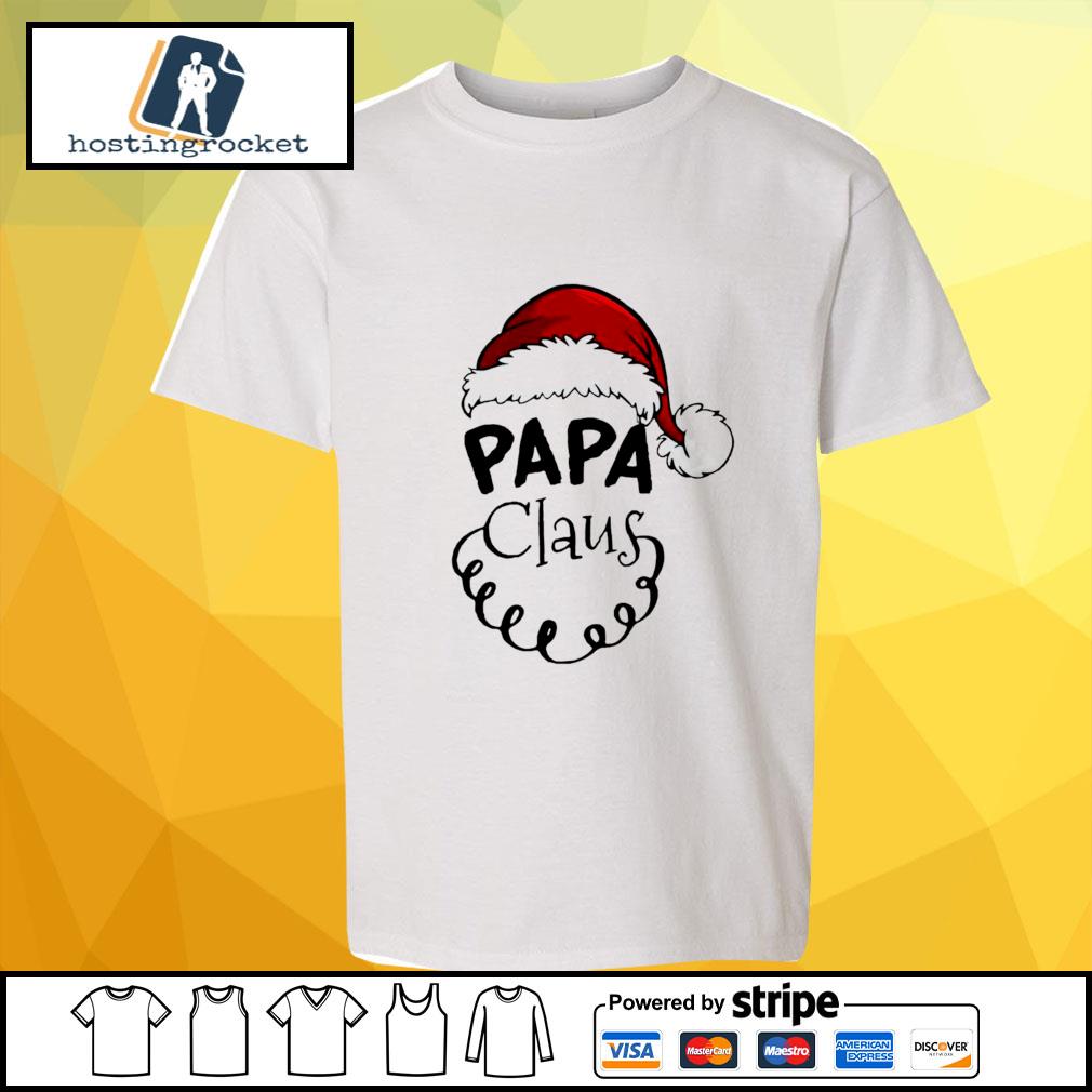 papa claus shirt walmart