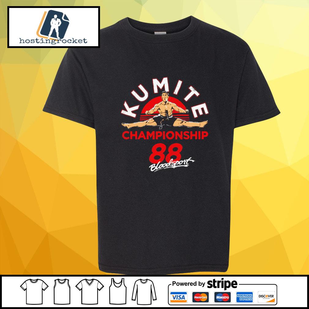 kumite bloodsport shirt