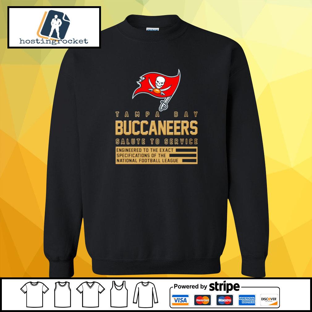 buccaneers salute to service shirt