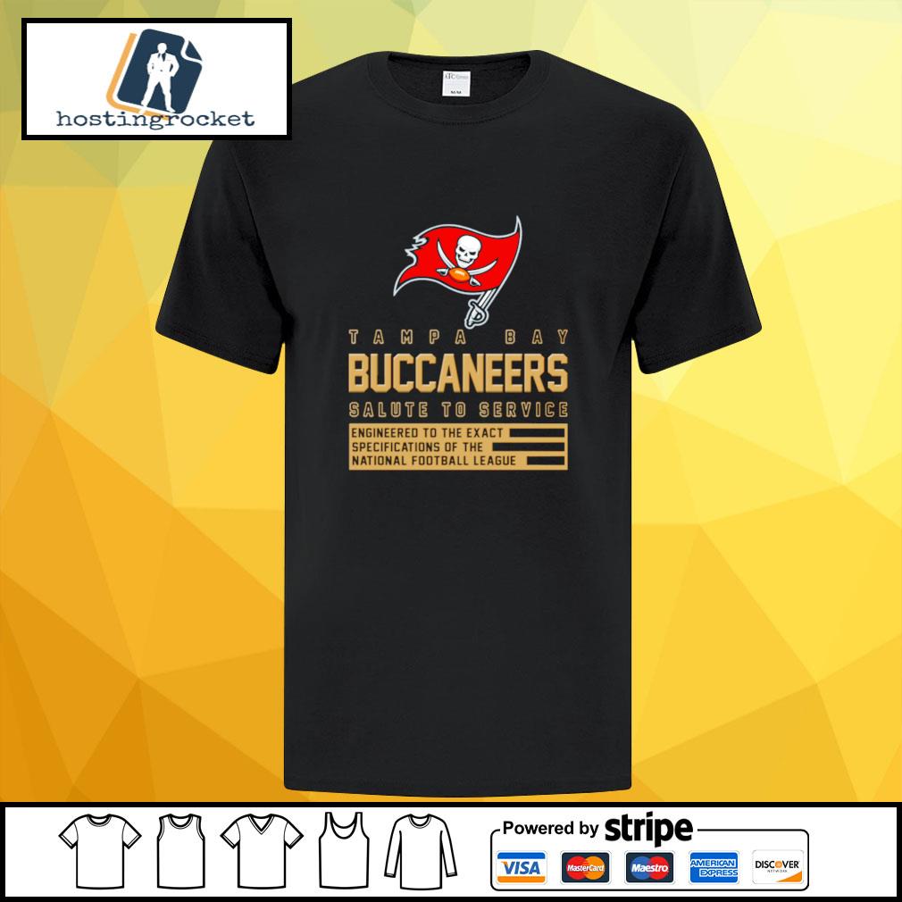 buccaneers salute to service shirt